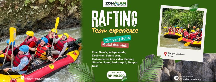 Rafting Bogor: Refresh Pikiran, Kompakkan Tim!