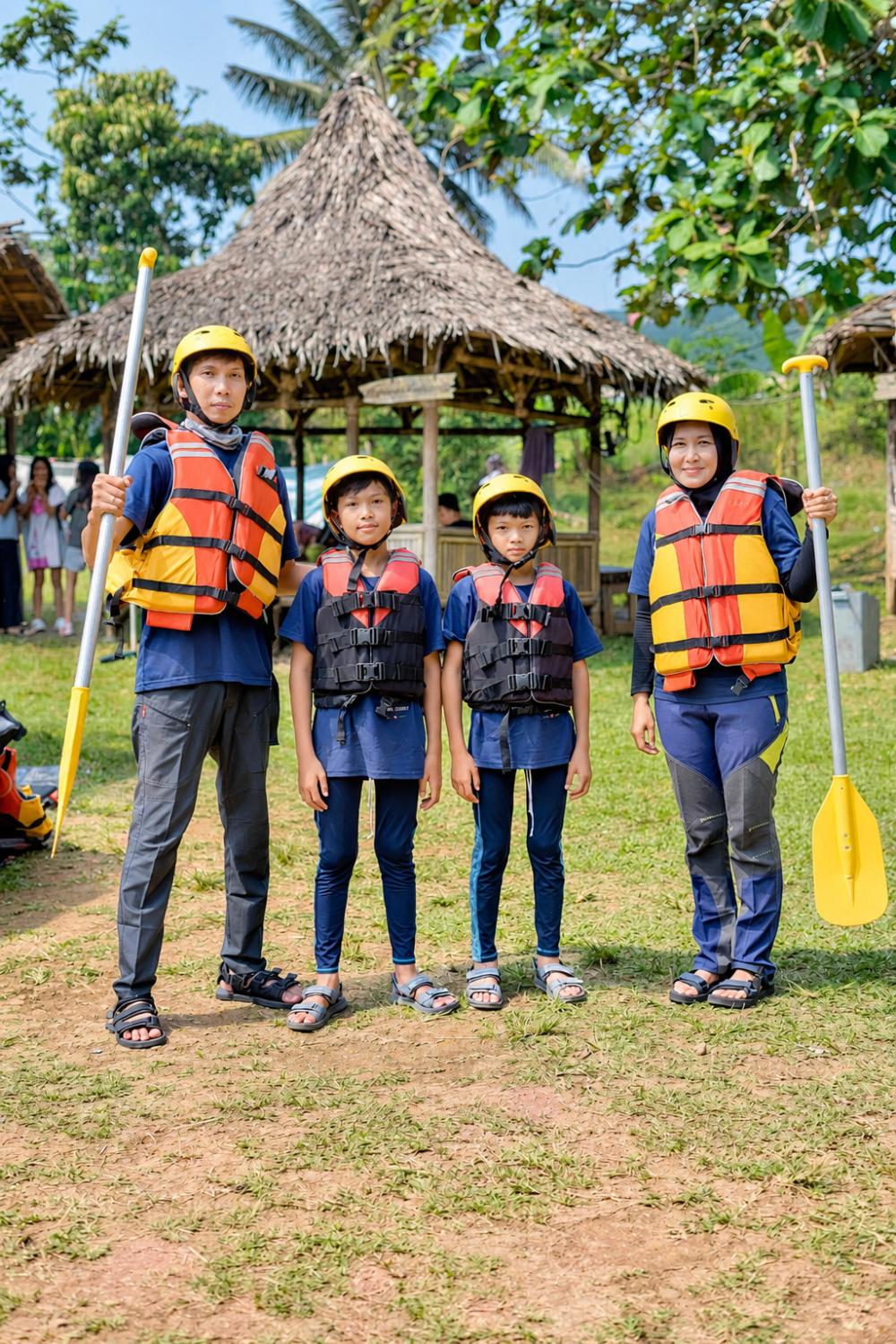 Briefing keselamatan sebelum mulai